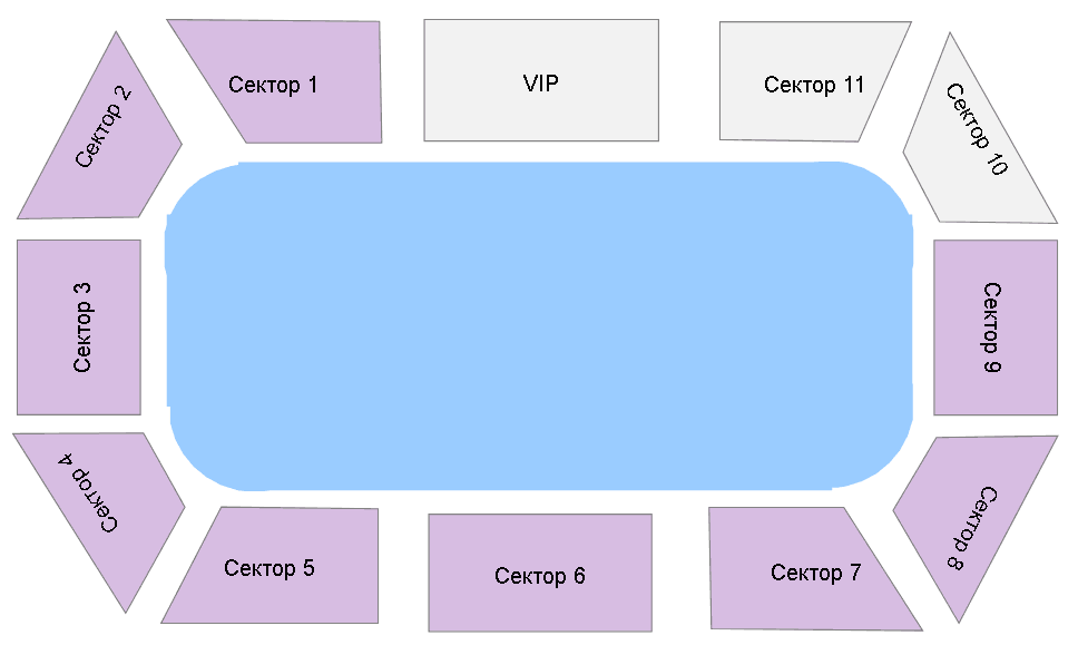 Саранск арена схема зала